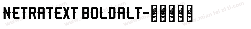 netratext boldalt字体转换